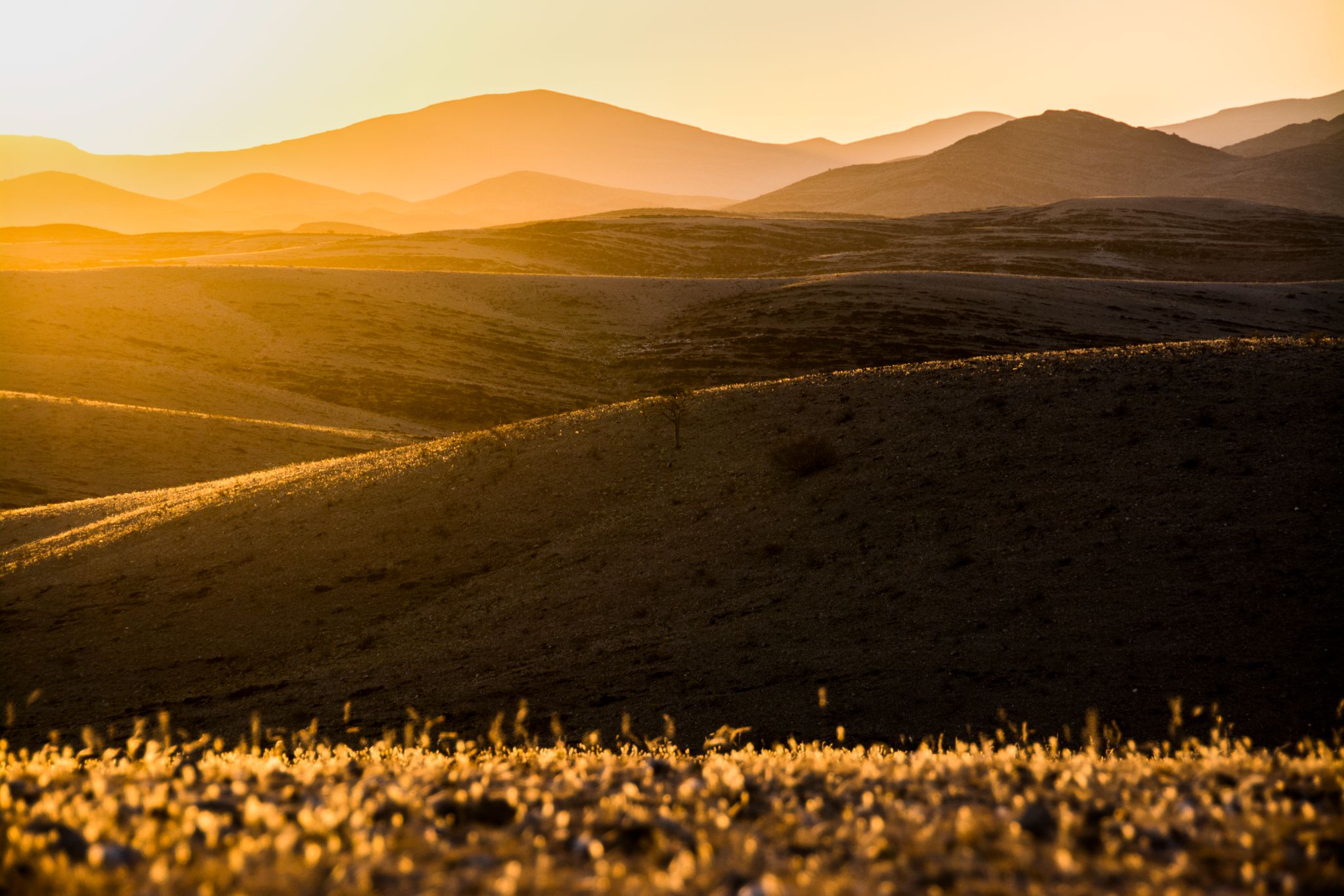 Namibia Kuiseb Canyon Sunset