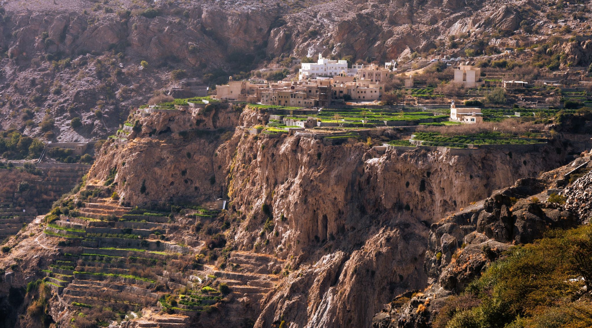 Oman Jabel Akhdar Hanging Terraces 1