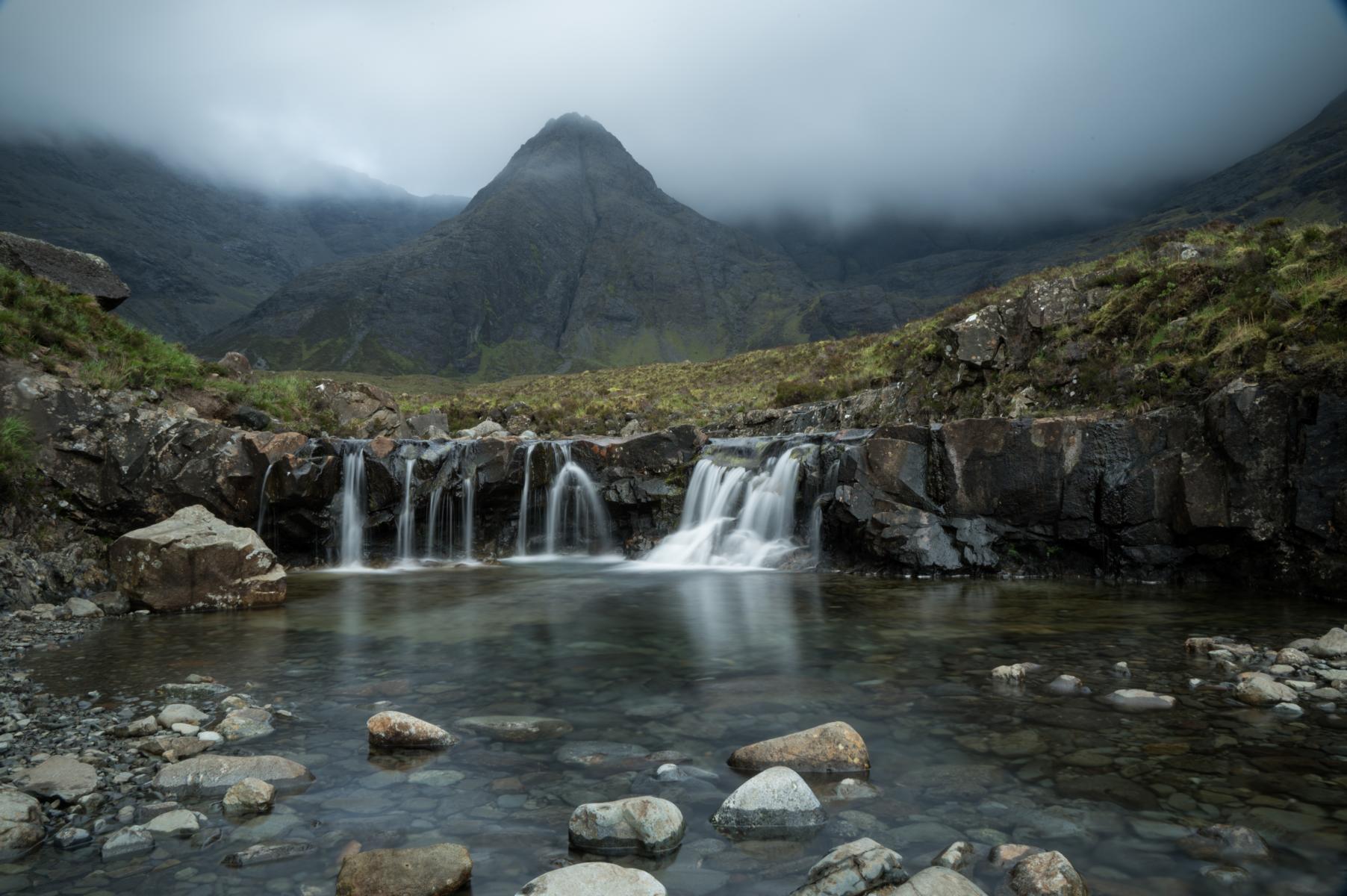 Schottland Isle of Sky Fairy Pools