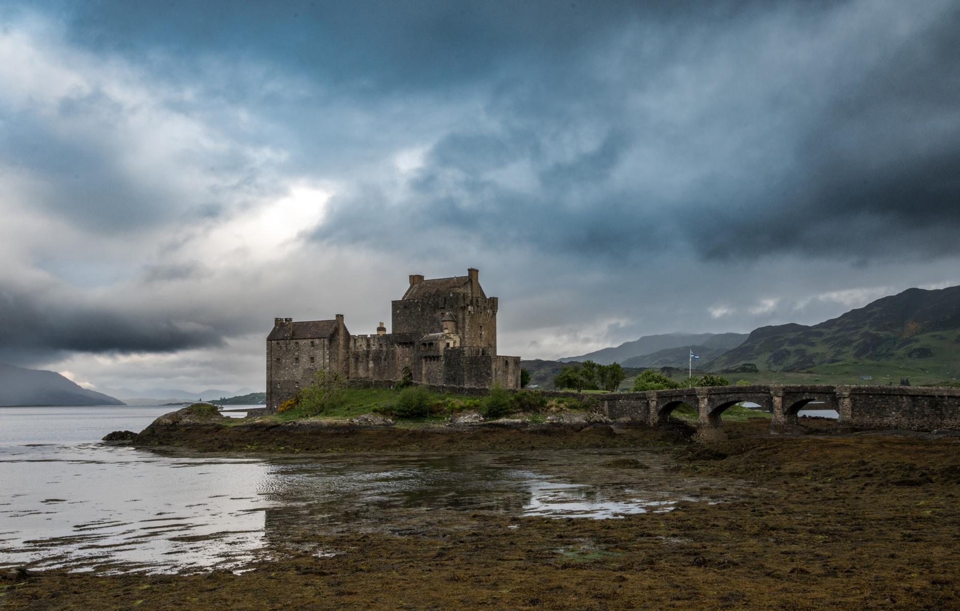 Schottland Isle of Sky Lochalsh Castle