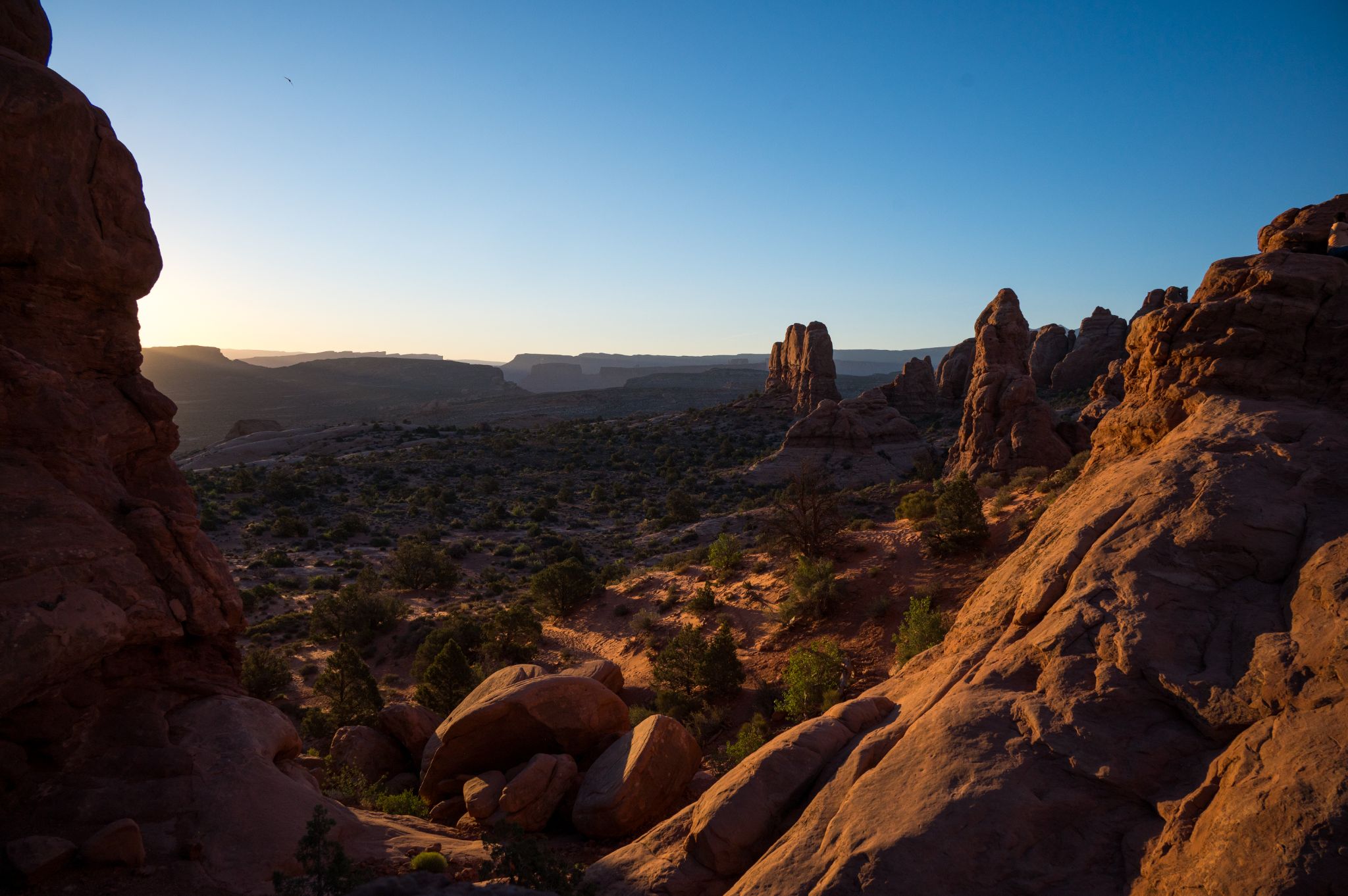 USA Utah Arches NP Sunrise