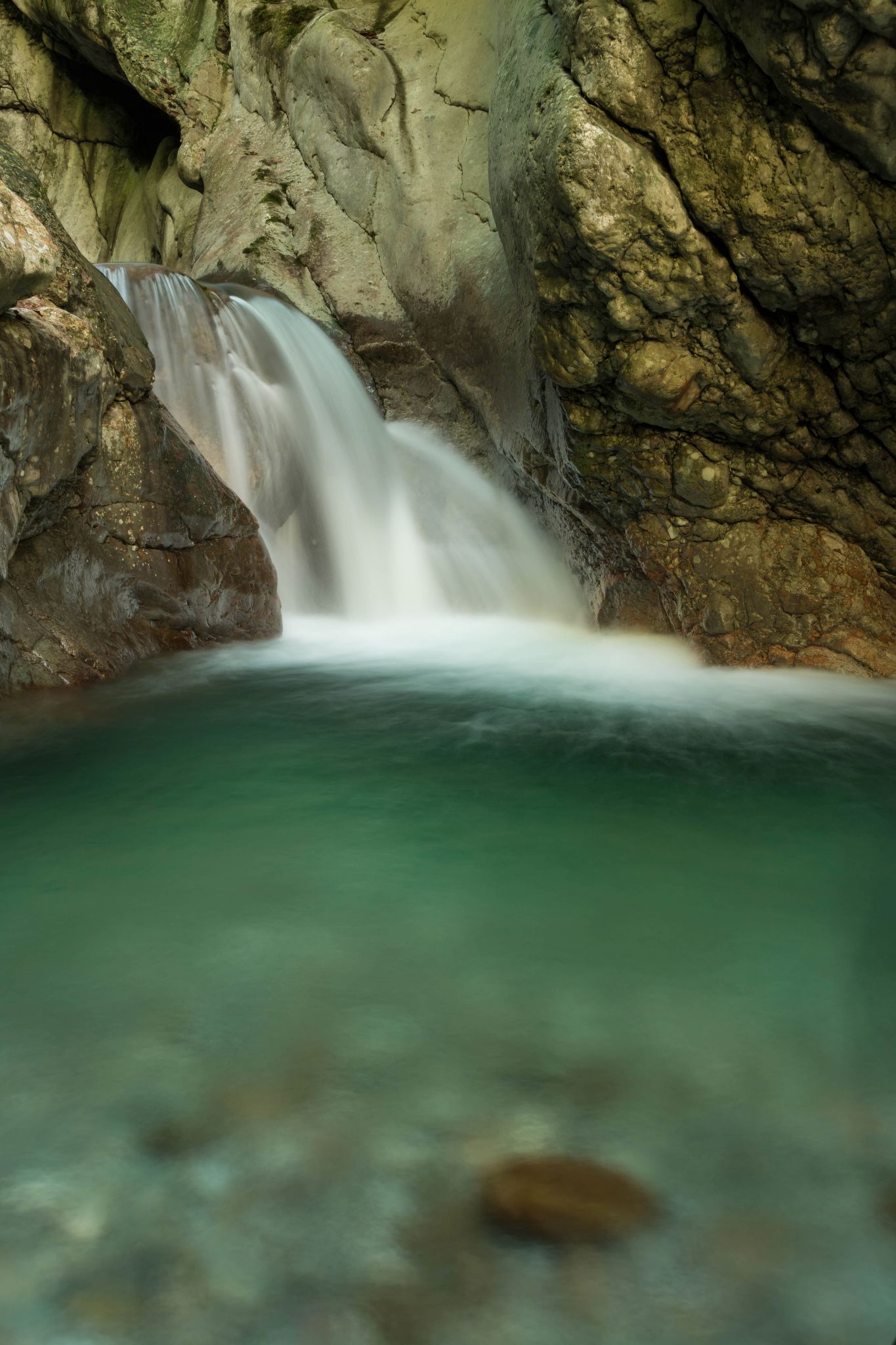 Österreich Tennegau Wasserfall
