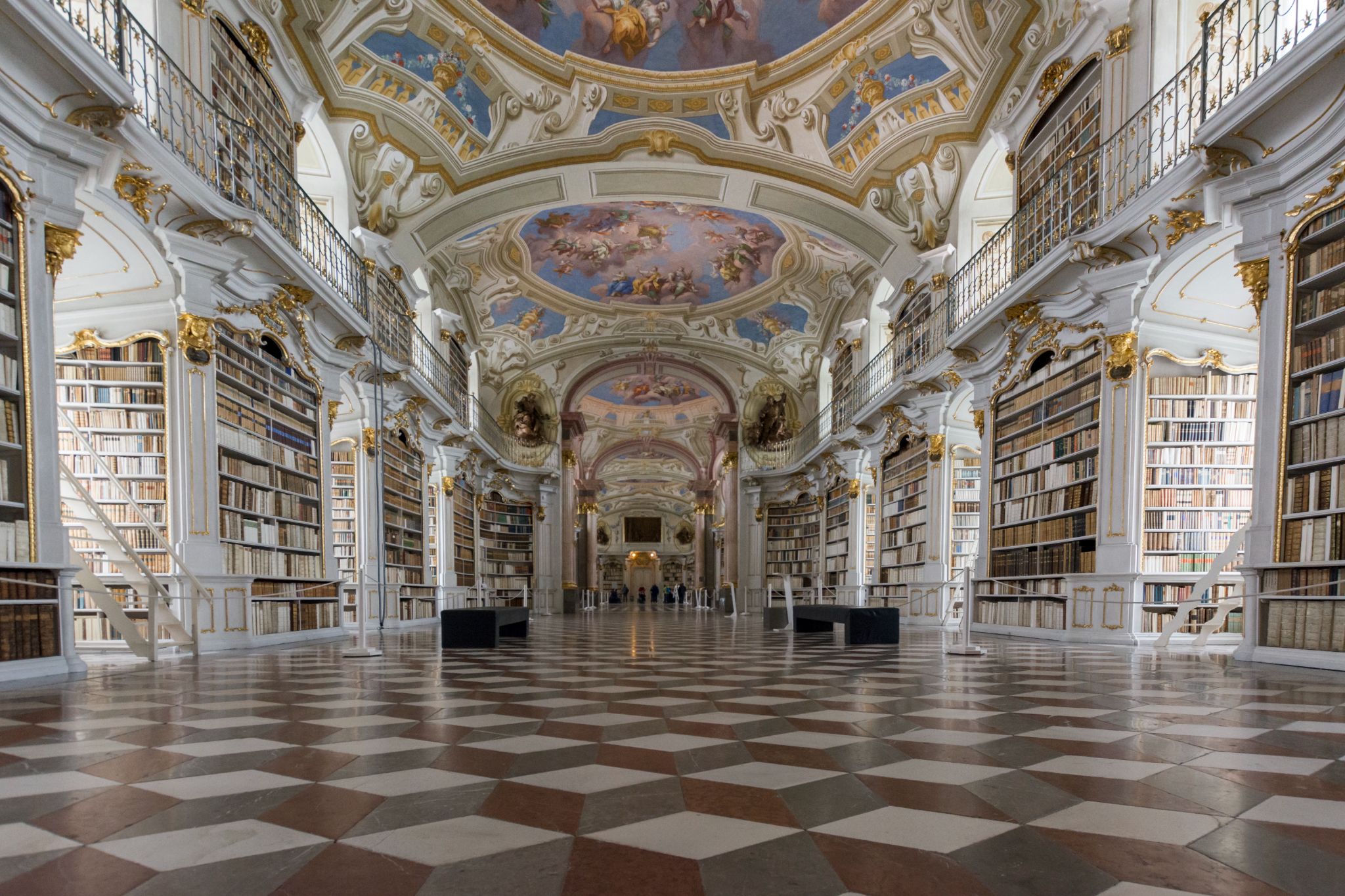Österreich Admont Stiftsbibliothek