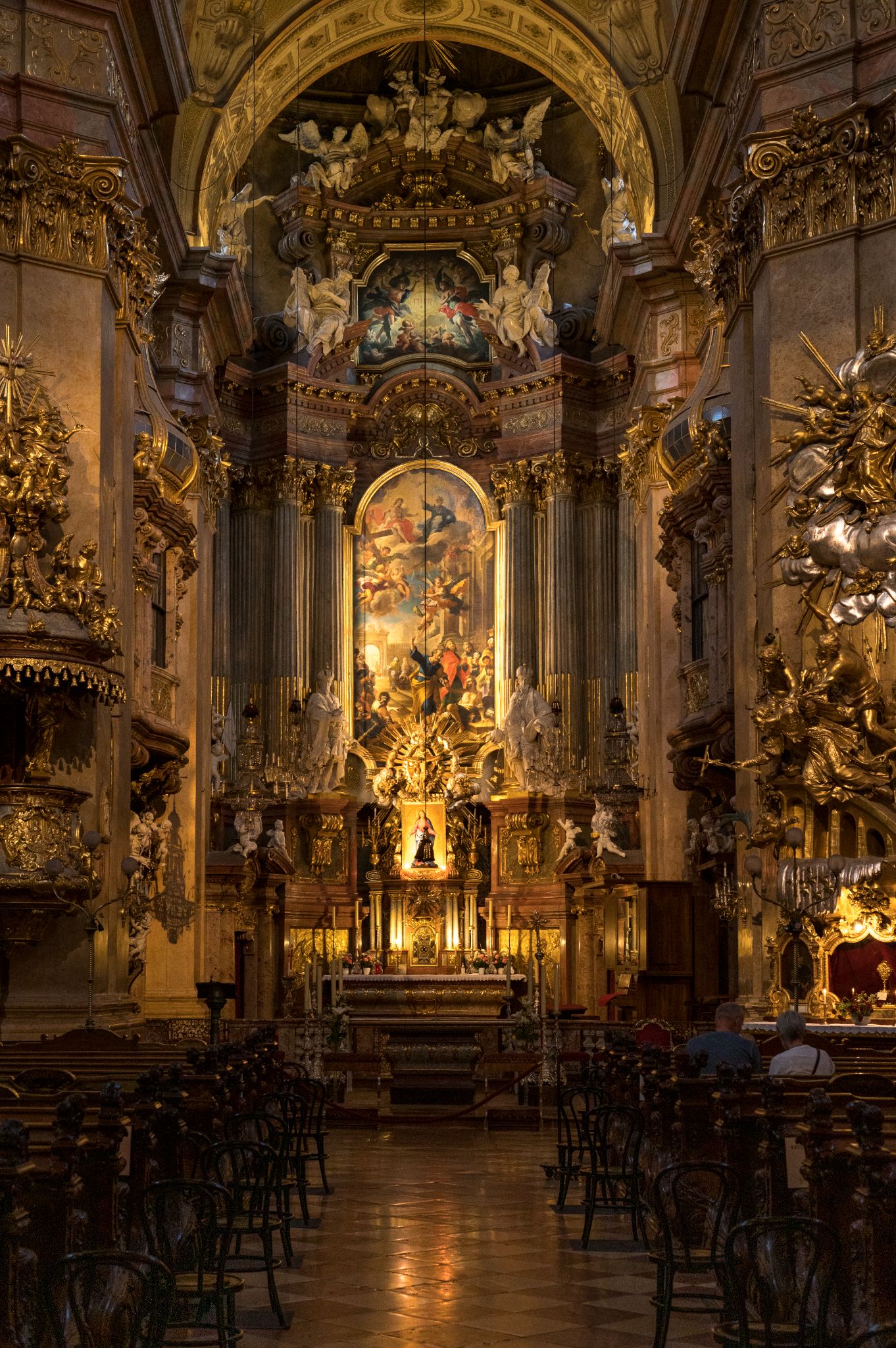 Österreich Wien Peterskirche